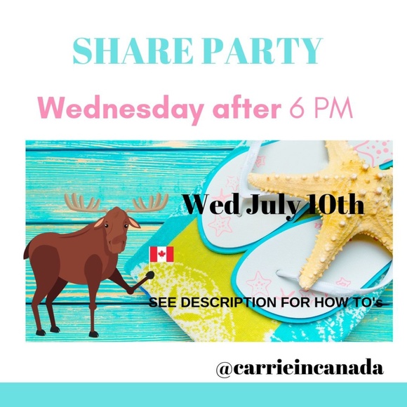 Share Party Wed July 10th - Picture 1 of 1